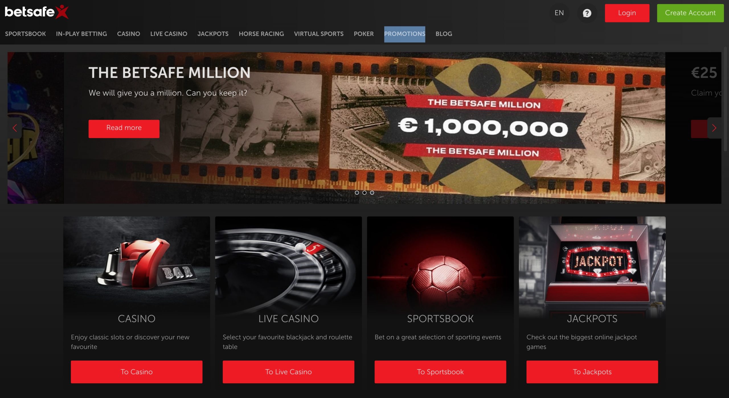 Betsafe strona główna