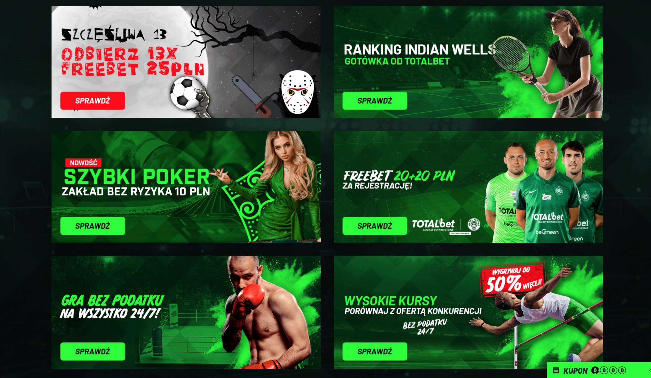 TotalBet promocje