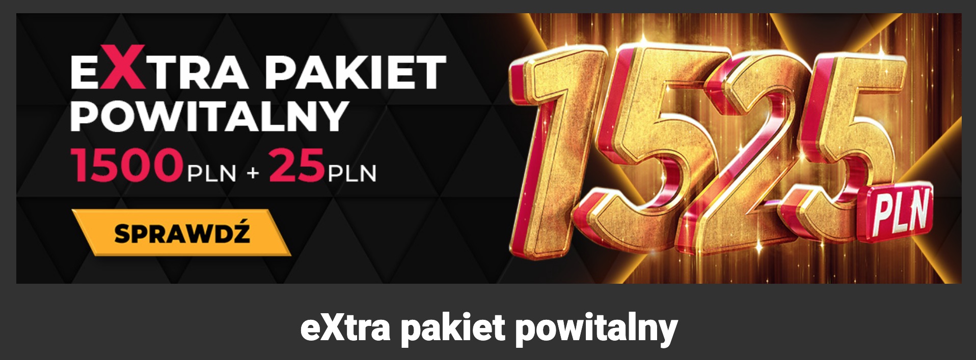 BetX powitalny bonus